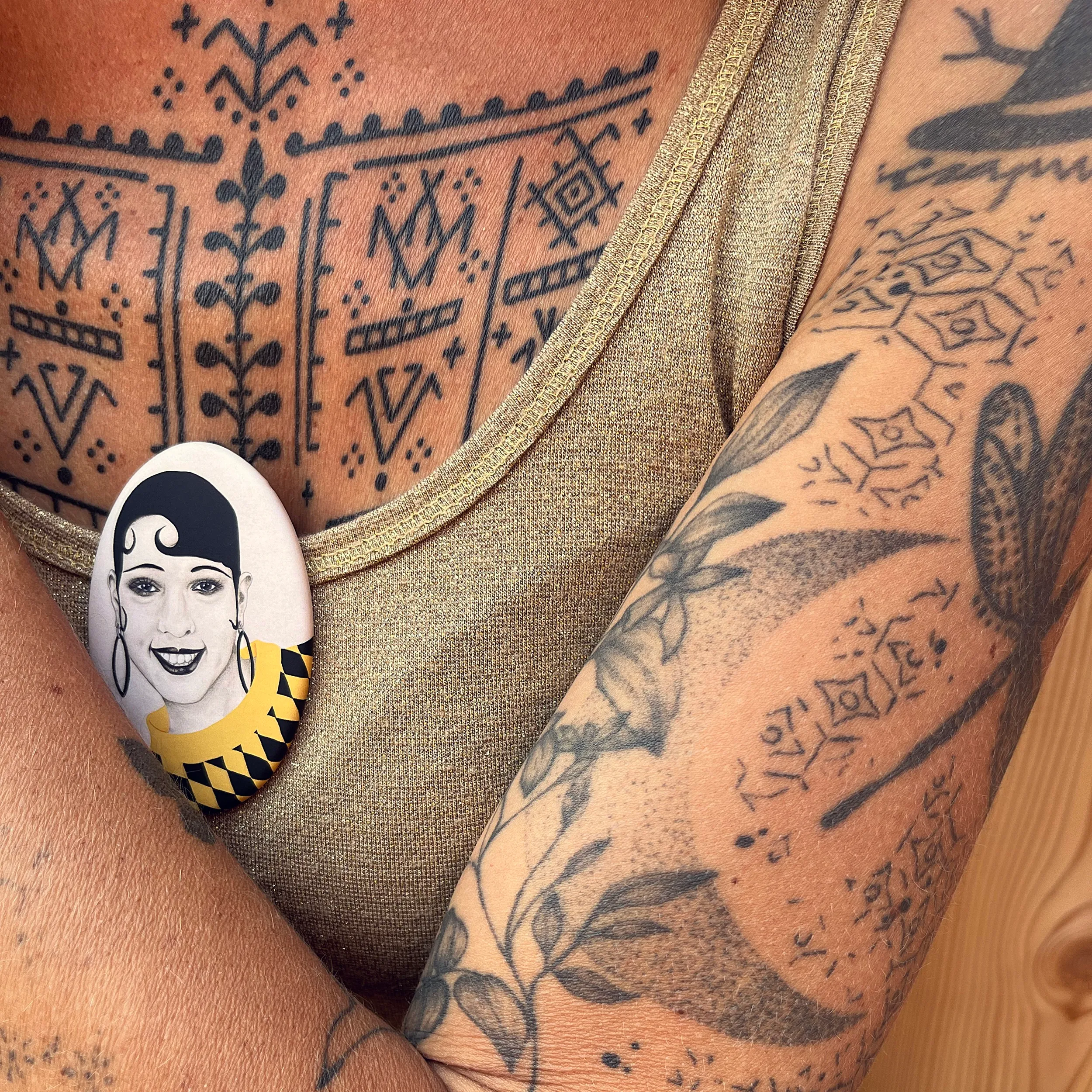 Broche Joséphine Baker