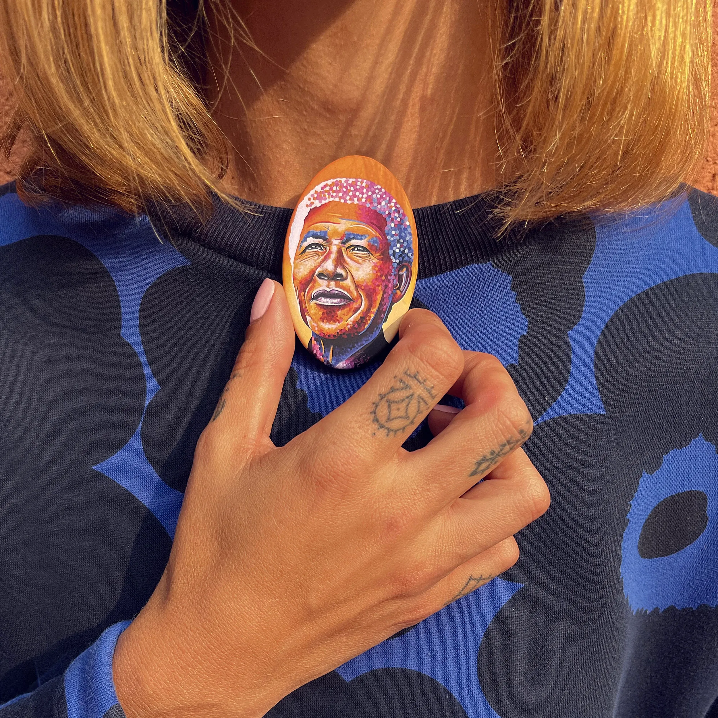 Broche Nelson Mandela