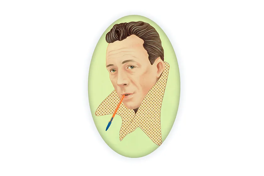 Broche Albert Camus