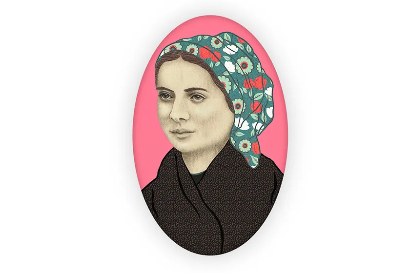 Broche Bernadette Soubirous