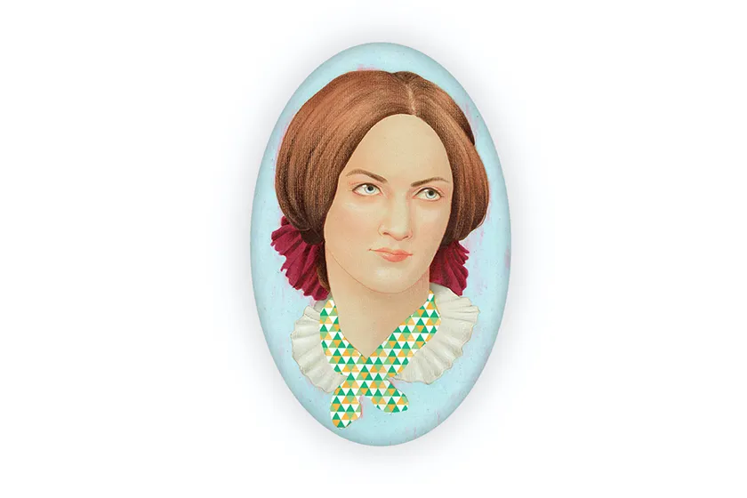 Broche Charlotte Brontë