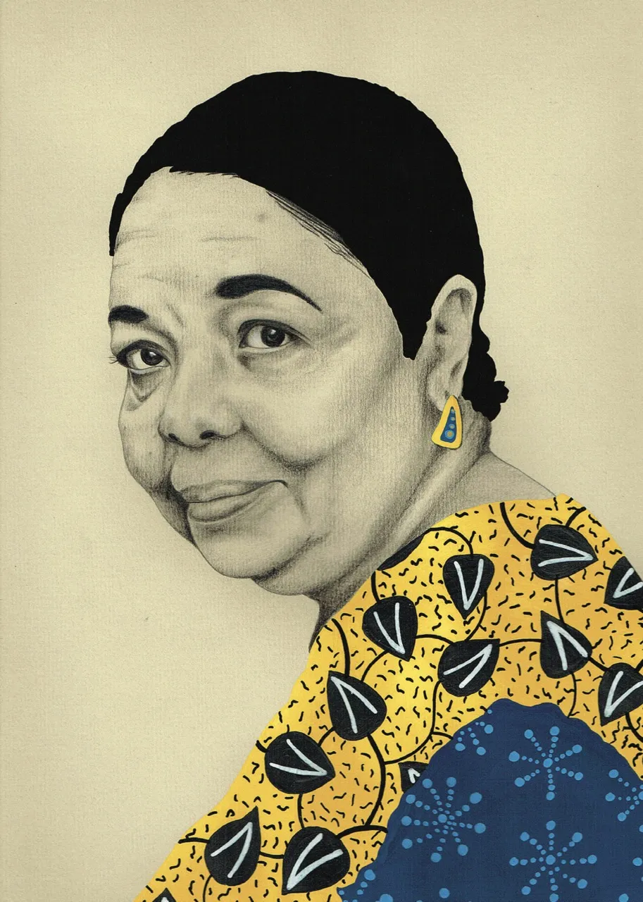 Carte postale Cesária Evora