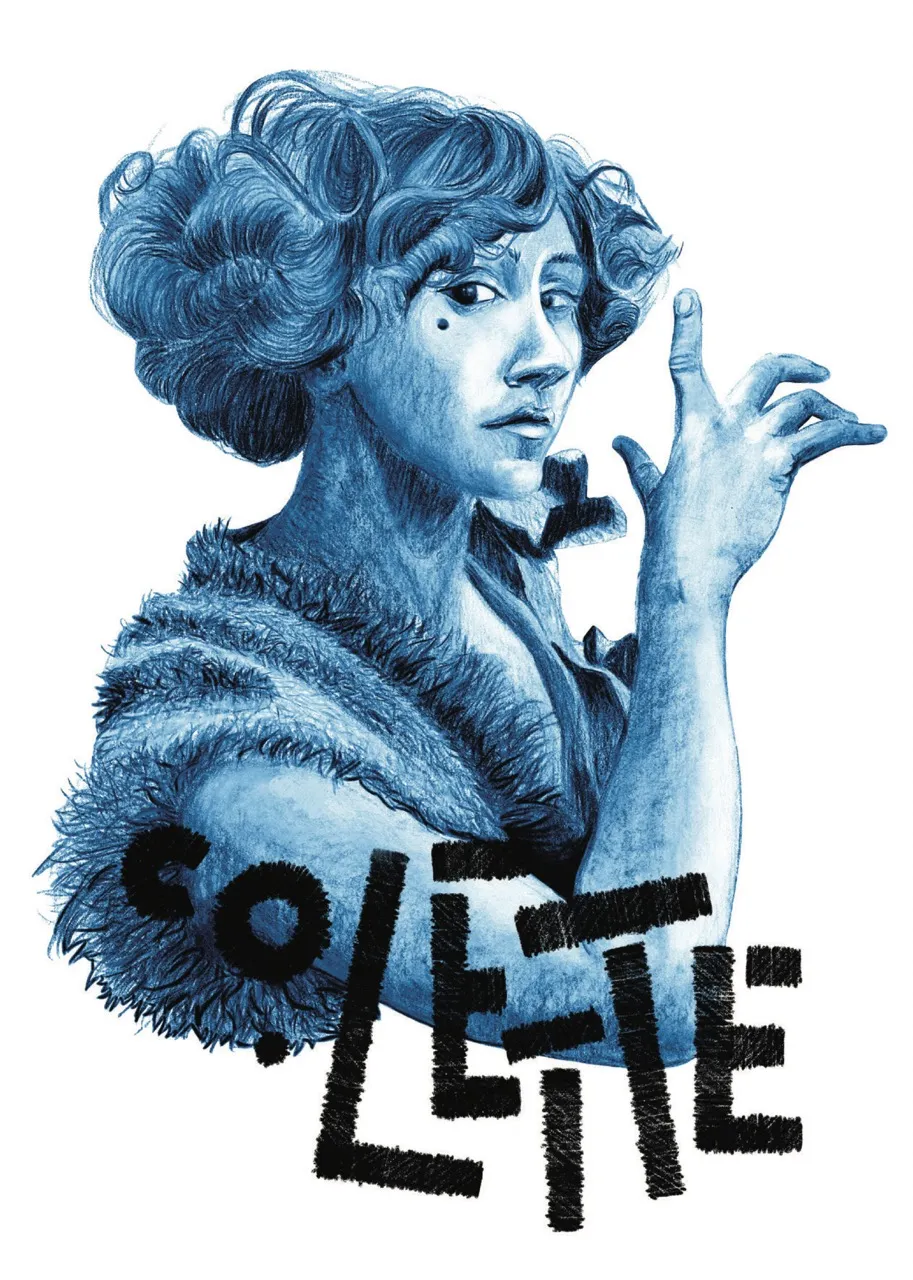 Carte postale Colette