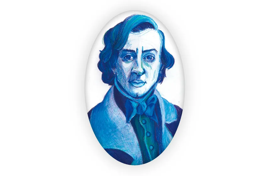 Broche Frédéric Chopin