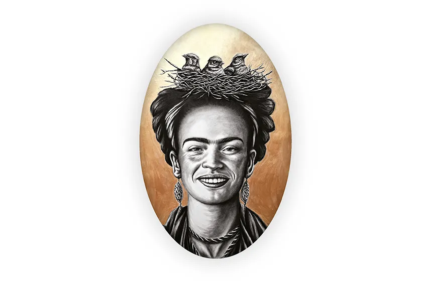 Broche Frida Kahlo (nid)