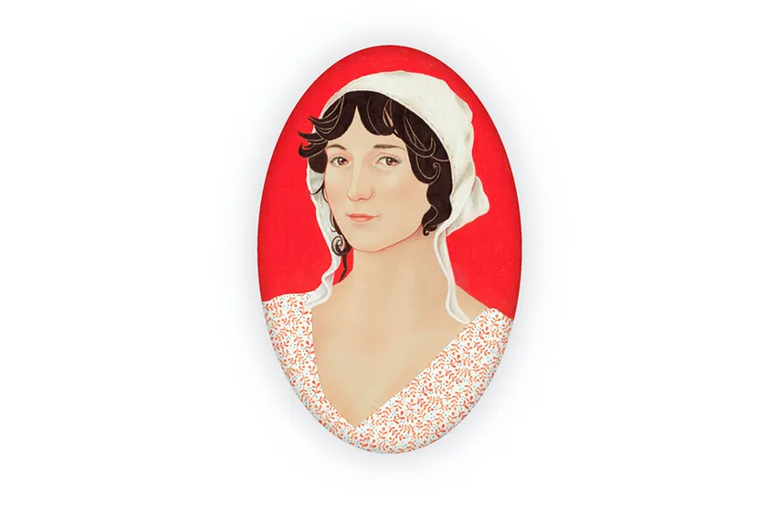 Broche Jane Austen