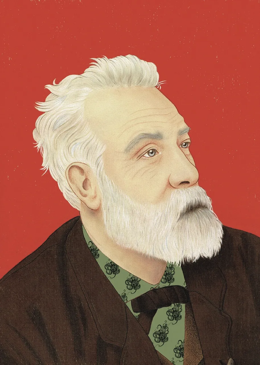 Carte postale Jules Verne