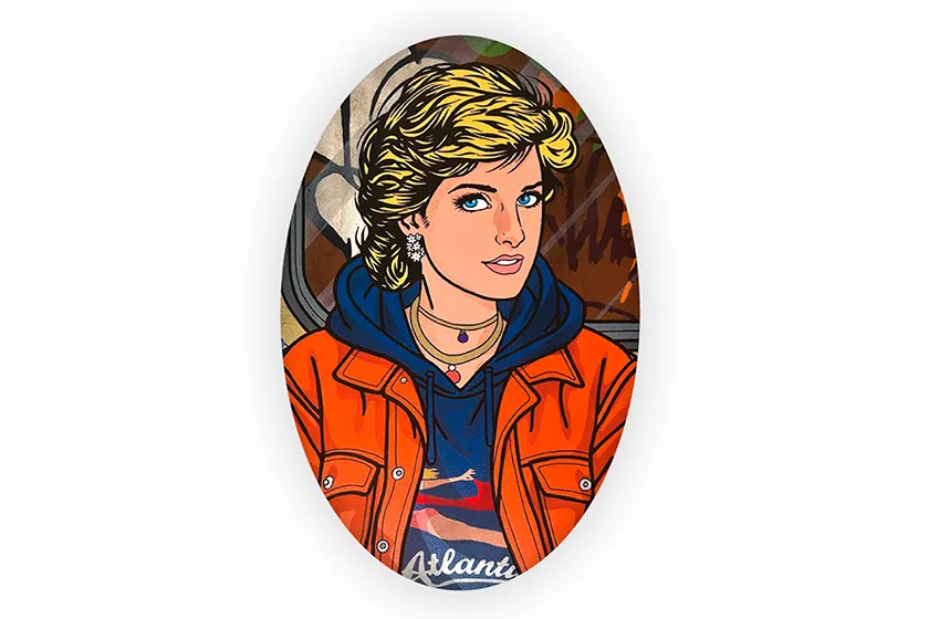 Broche Lady Diana