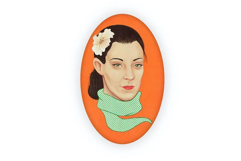 Broche Maria Casarès