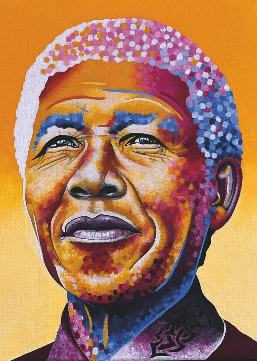 Carte postale Nelson Mandela