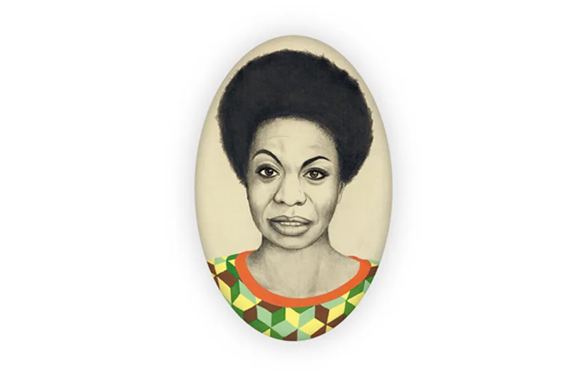 Broche Nina Simone