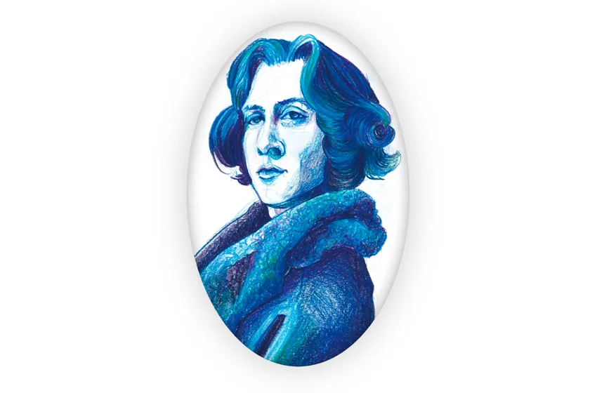 Broche Oscar Wilde