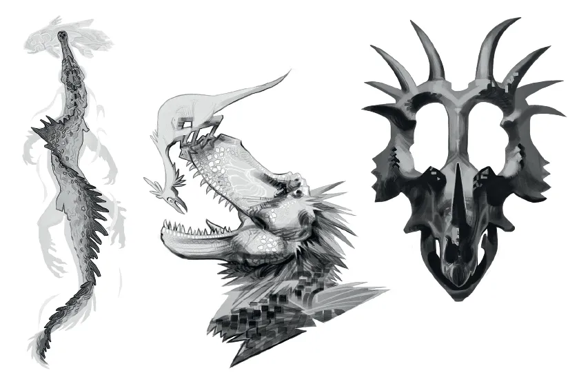 Tatouage éphémère Passion dinosaure I