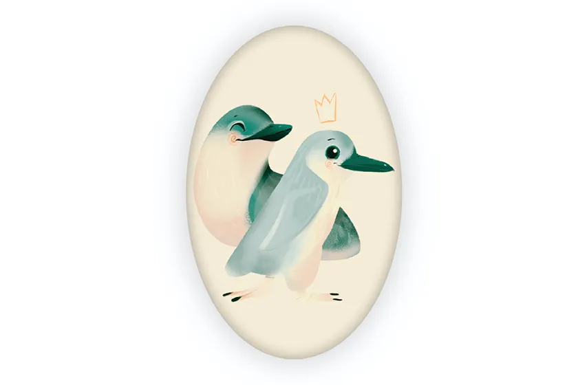 Broche Pingouins