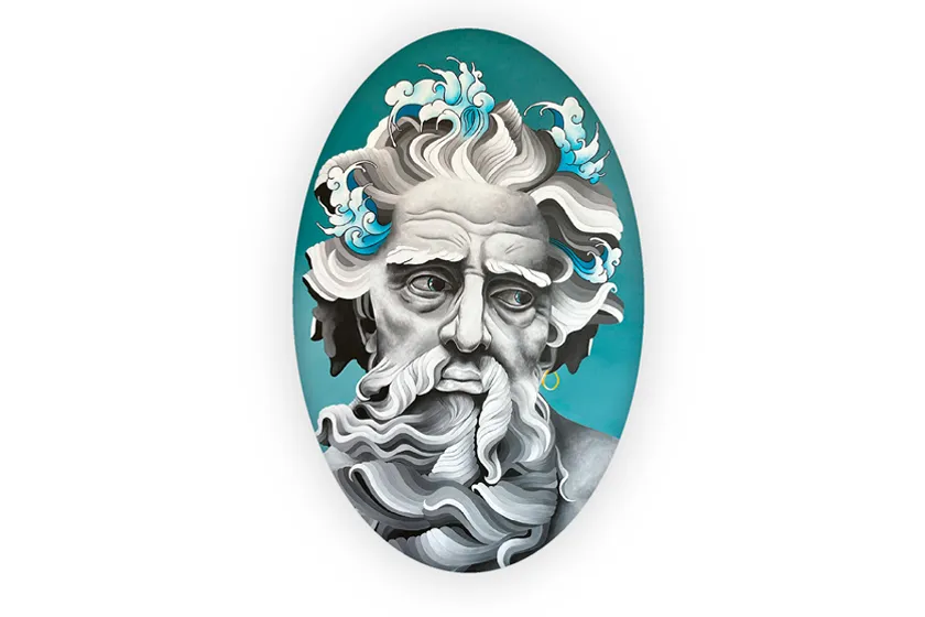 Broche Poséidon