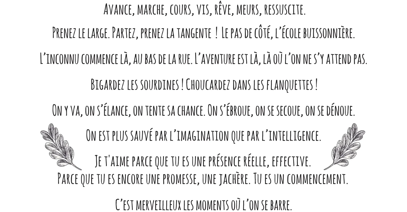 Tatouage éphémère Punchlines et philosophie d’Édouard Baer