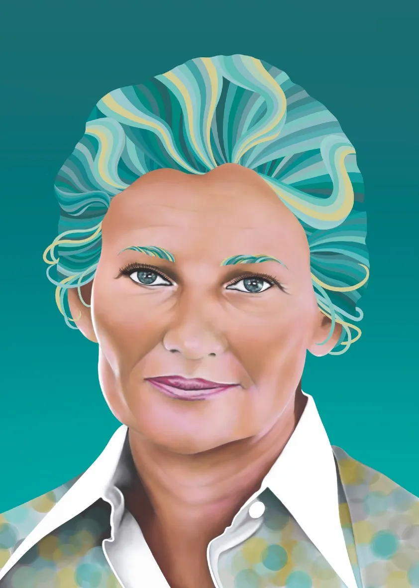 Carte postale Simone Veil