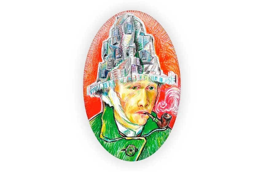 Broche Vincent van Gogh (Luma)