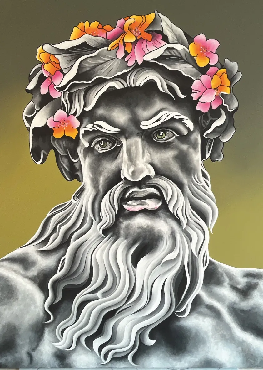 Carte postale Zeus